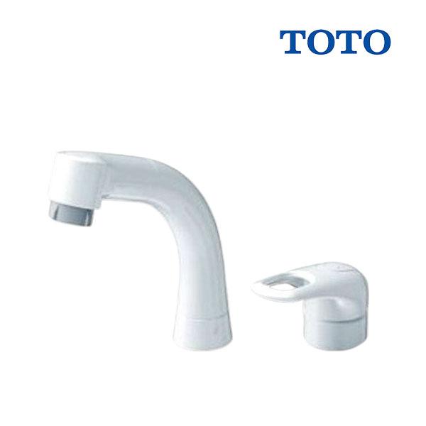 TOTO 『在庫あり』 水栓金具 洗面所用水栓 TLS05301J 台付シングル混合