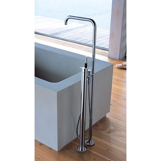 セラトレーディング　VLFS1R-60　Vola シャワバス用湯水混合栓 ブラッククロム 受注生産品 [■§]