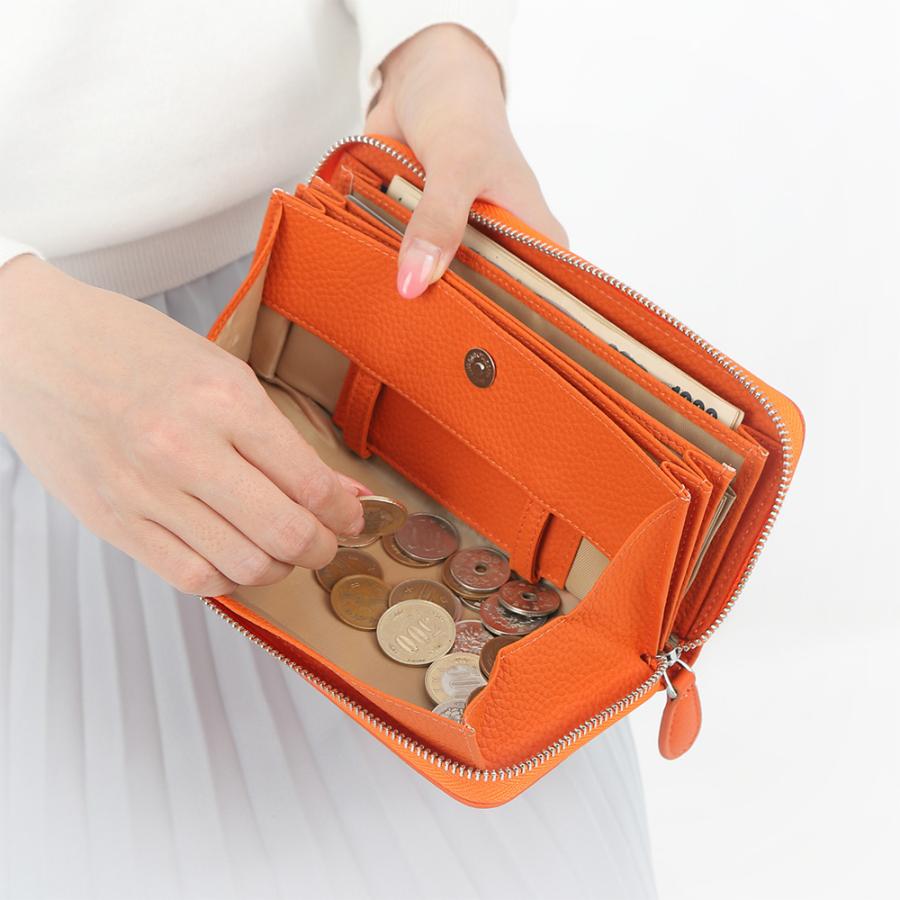 長財布 レディース メンズ 本革 大容量 小銭入れ仕切りあり 使いやすい