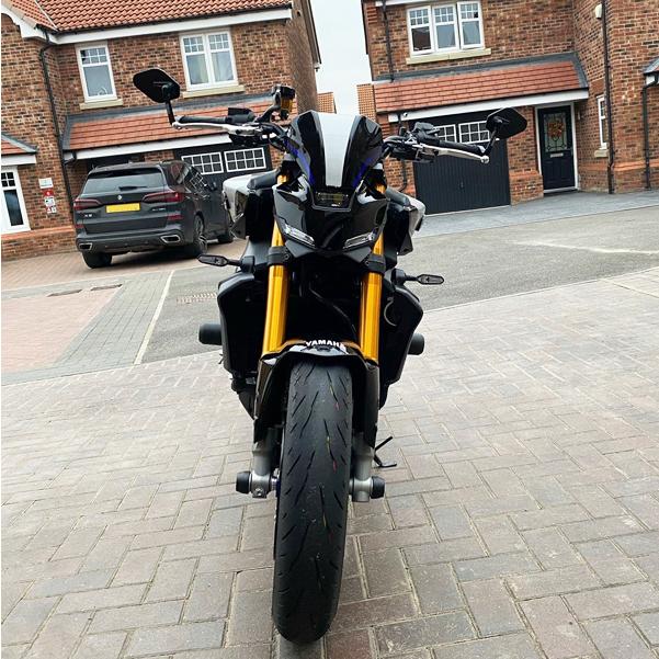【美品】MT09　フライスクリーン　ピラミッド Pyramid Fly Screen 24-25 Yamaha MT-09 | Matte Black