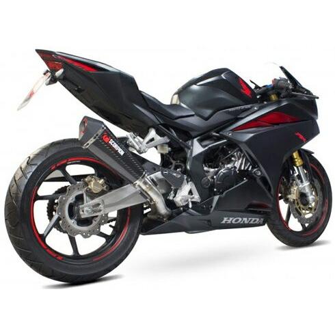 SCORPION カーボンファイバー マフラー cbr250rrmc51 17~21 CBR250RR