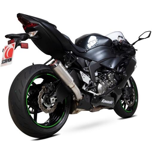 KAWASAKI カワサキ ZX-6R 19- スリップオン RED POWER KAWASAKI カワサキ ZX-6R 19- スリップオン RED POWER