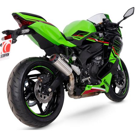 KAWASAKI カワサキ ZX-4R ZX4R 2023- スリップオン RED POWER KAWASAKI カワサキ ZX-4R ZX4R 2023- スリップオン RED POWER