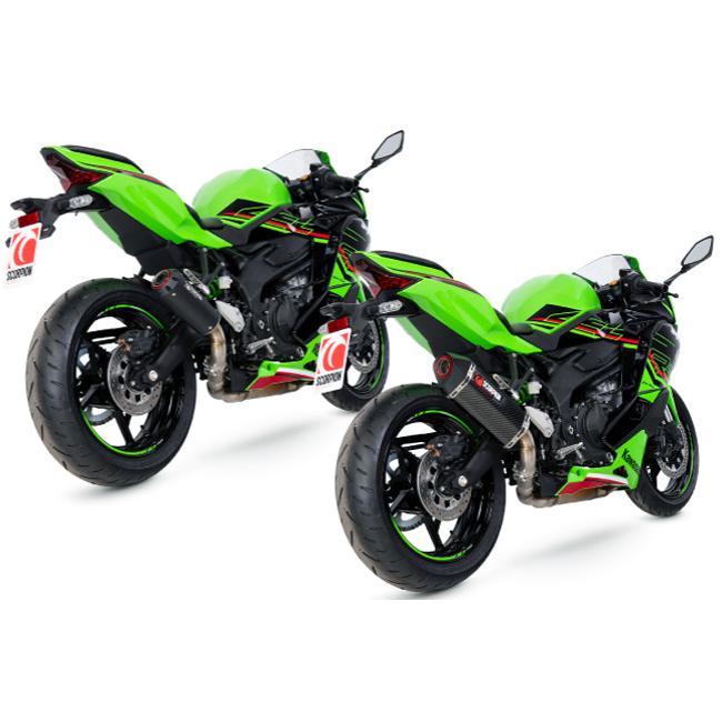 KAWASAKI カワサキ ZX-4R ZX4R 2023- スリップオン RED POWER KAWASAKI カワサキ ZX-4R ZX4R 2023- スリップオン RED POWER