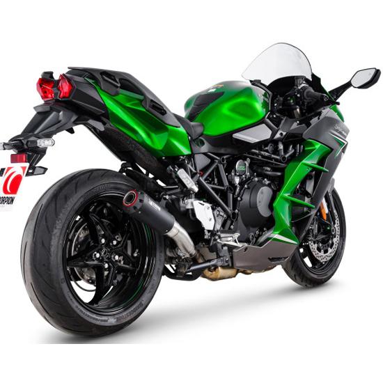 kawasaki NinjaH2 スリップオンマフラー KAWASAKI カワサキ Nanja ニンジャ H2 SX 2022- スリップオン RED