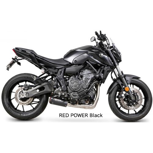 YAMAHA ヤマハ MT-07 2021- フルエキゾースト RED POWER / SERKET 