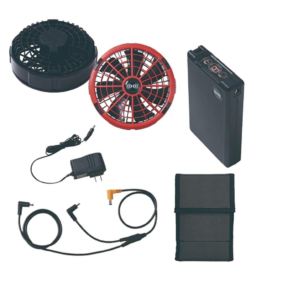 空調服 TM R SK23011 (BT23211、ケーブル、バッテリーケース、急速AC