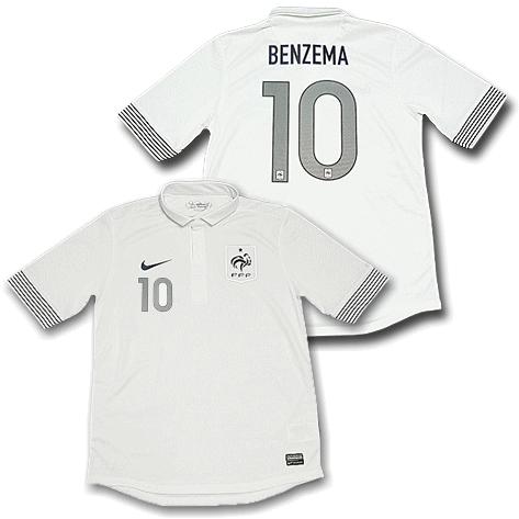 人気定番の ナイキ 12 13フランス代表 アウェイ 10 カリム ベンゼマ 半袖ユニフォーム Supplystudies Com
