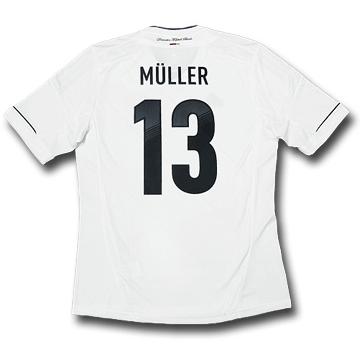 【アディダス】2012/14ドイツ代表　ホーム　#13・トーマス・ミュラー　半袖ユニフォーム｜copa-mundial｜02