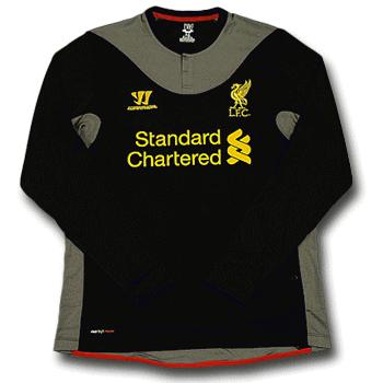 ウォーリアー】2012/13リバプール アウェイ 長袖ユニフォーム : コパ