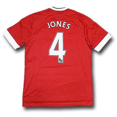 アディダス マンチェスターユナイテッド ジョーンズ #4 ユニフォーム ホーム adidas（アディダス） <アディダス>2015/16マンチェスター