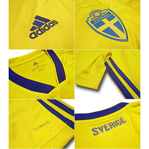 adidas スウェーデン代表 サッカーシャツ adidas（アディダス） メンズ サッカー/フットサル ライセンスシャツ
