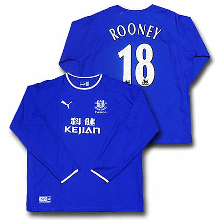 エバートン ルーニー ユニフォーム 02-03年 エヴァートン ユニフォーム