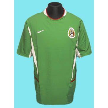 NIKE メキシコ代表2003～2004 サッカーユニフォーム NIKE（ナイキ） 【ナイキ】2003/04メキシコ ホーム 半袖ユニフォーム