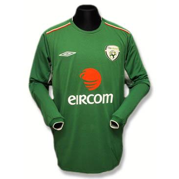 04/06 UMBRO アイルランド代表 ユニフォーム 長袖 EIRCOM 希少 UMBRO x