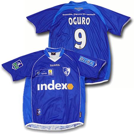 05-06 GRENOBLE FOOT ユニ OGURO 9番 duarig M DUARIG グルノーブル 05