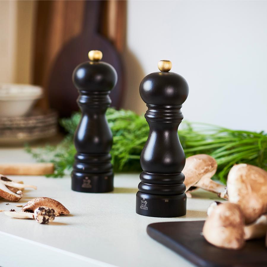 ミル ペッパーミル グラインダー スパイス 木製 手挽き peugeot PARIS U'SELECT プジョー パリユーセレクト ペッパーミル PM 18cm チョコ | PEUGEOT | 01