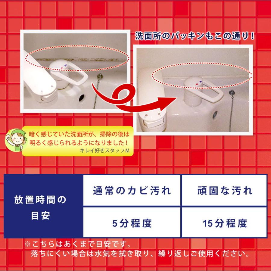 カビ取り剤 カビ取りジェル 業務用 お風呂掃除 水回り 掃除 洗剤 グッズ 浴室掃除 強力 カビ 黒カビ スプレー パッキン タイル 大掃除 スパイダージェル 500ml | スパイダー（コパ・コーポレーション） | 07