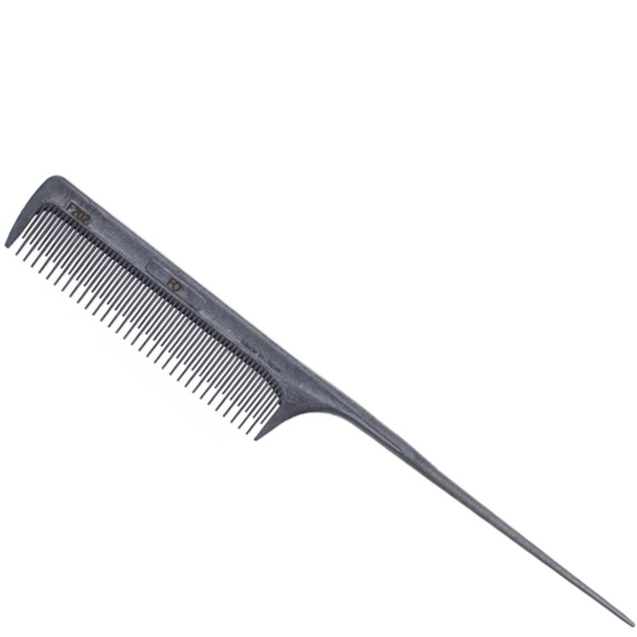 コーム 櫛 くし プロ 高級 静電気防止 中歯 荒歯 フッ素加工