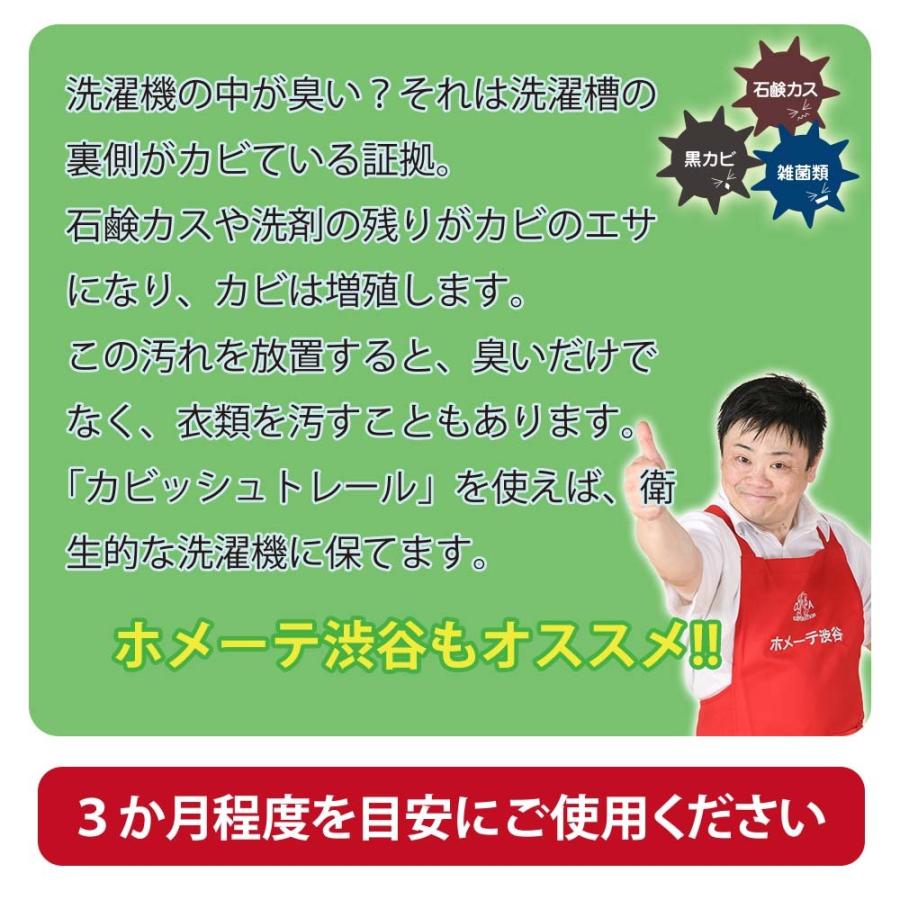 お買得 カビッシュトレール 全自動洗濯機用 洗濯機 洗浄 お掃除 掃除 300g 2袋 2回分 Discoversvg Com