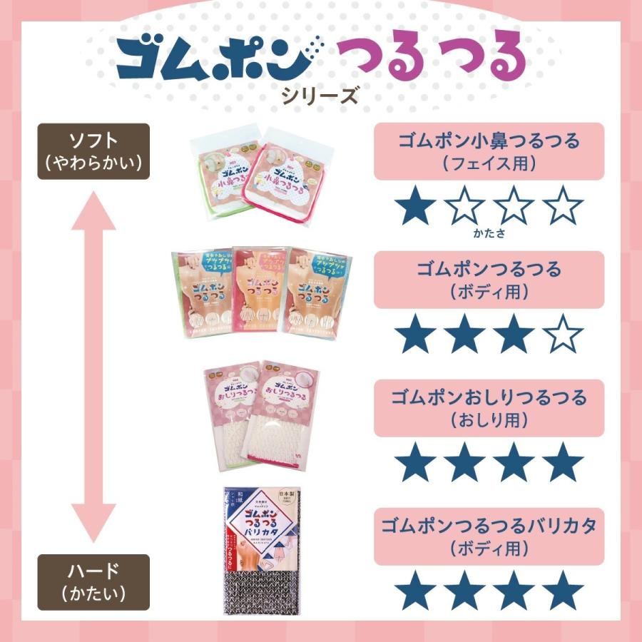 ボディタオル タオル ピーリング 垢すり あかすり 角質 角質除去 角質ケア ボディケア 背中 お風呂 日本製 メンズ ゴムポンつるつるバリカタ | ゴムポンつるつる | 10