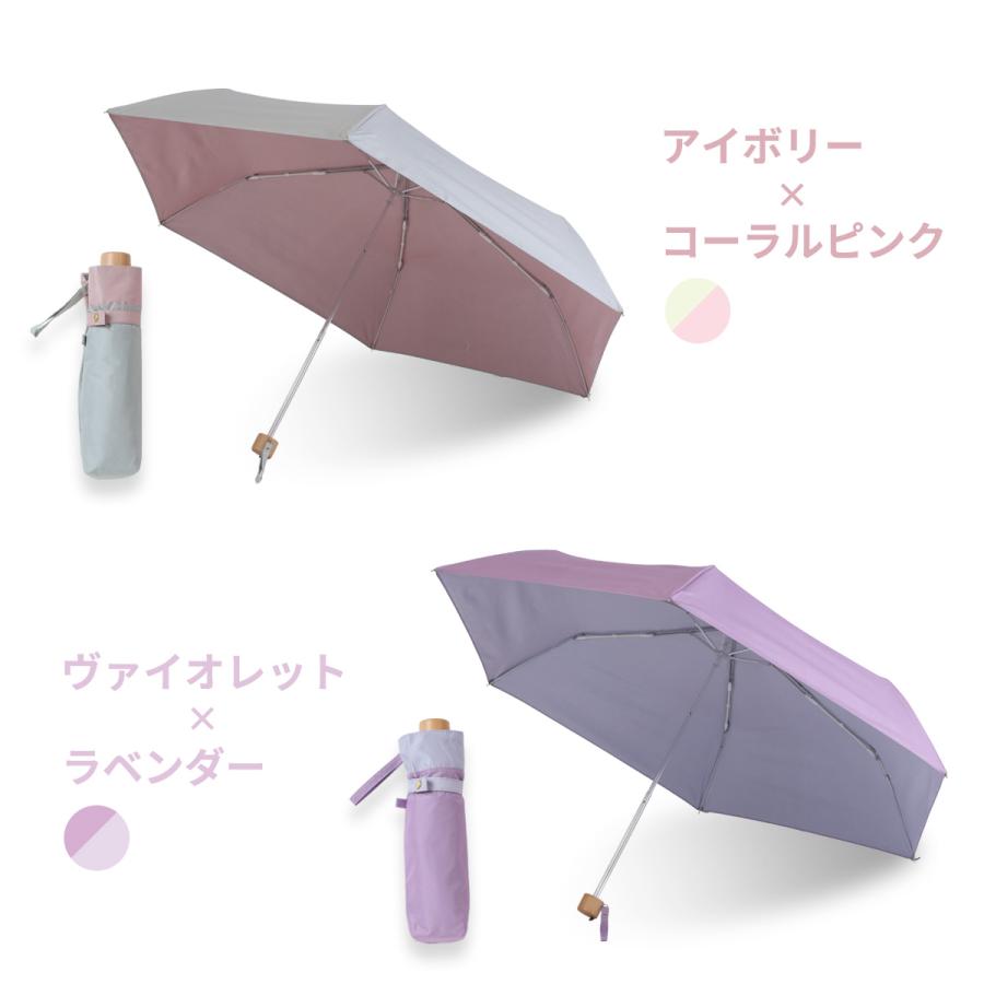 日傘 Tsukumo Colors 折りたたみ 晴雨兼用 軽量220g UVカット100％ 遮