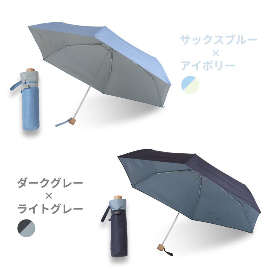 日傘 Tsukumo Colors 折りたたみ 晴雨兼用 軽量220g UVカット100％ 遮