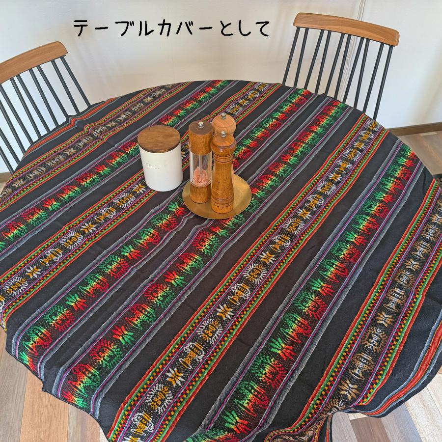 マルチカバー 布 タペストリー エスニック 南米 インカ ボリビア