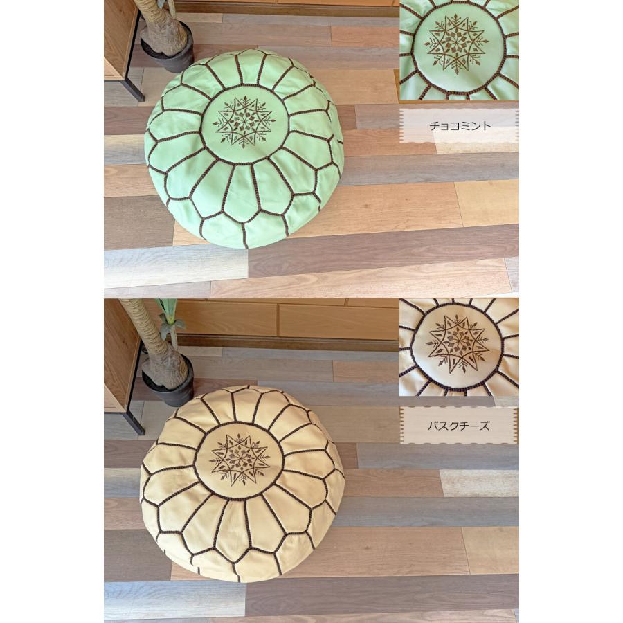 オットマン プフ レザー 本革 収納 ソファ クッション スツール