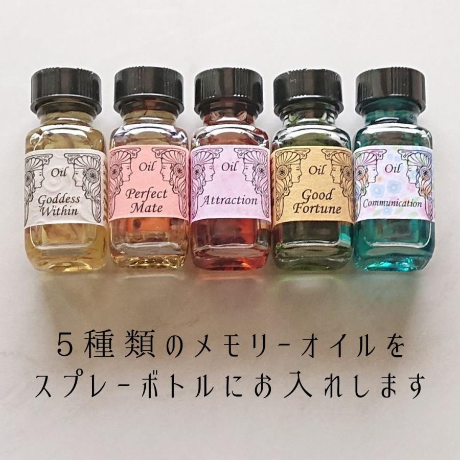 メモリーオイル スプレー「恋活☆応援」 香り アロマ 開運 叶う スピリチュアル 願い 土日 発送可 アンシェント 効果 夢 お守り 潜在意識 引き寄せ 恋愛成就 |  | 03