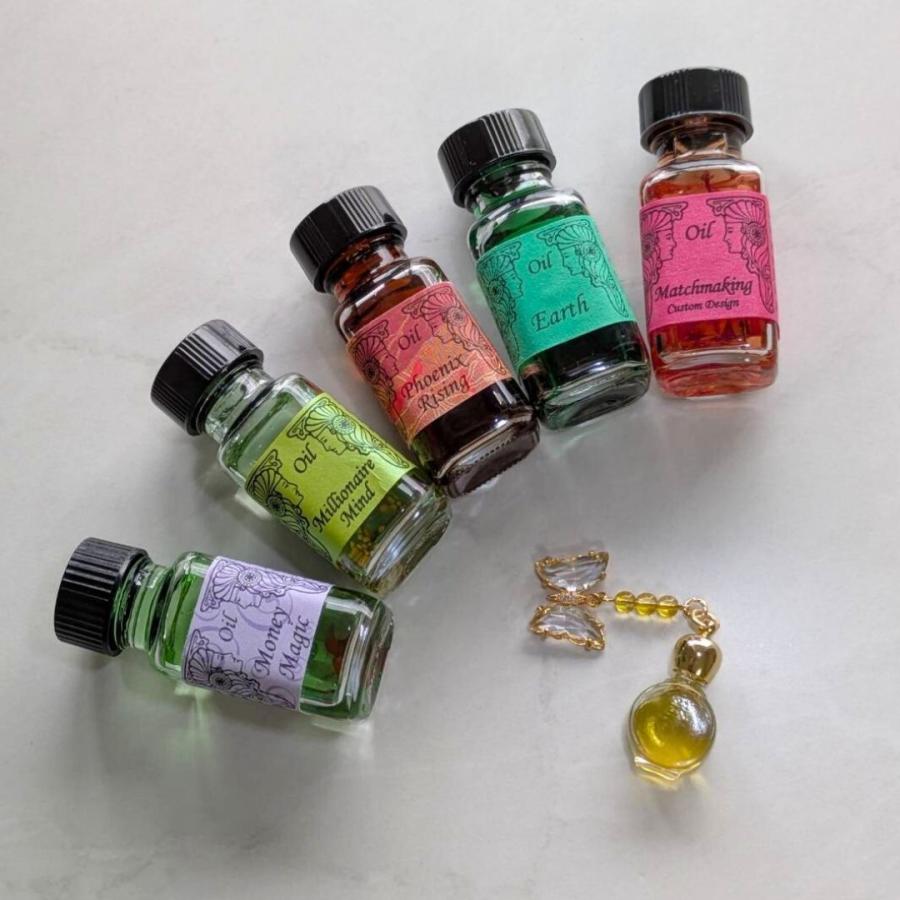 メモリーオイル 香水ボトル 1点物 「金運アップグレード」 香り アロマ 開運 叶う 金運 願い 土日 発送可 アンシェント プレゼント 効果 夢 お守り 引き寄せ |  | 03