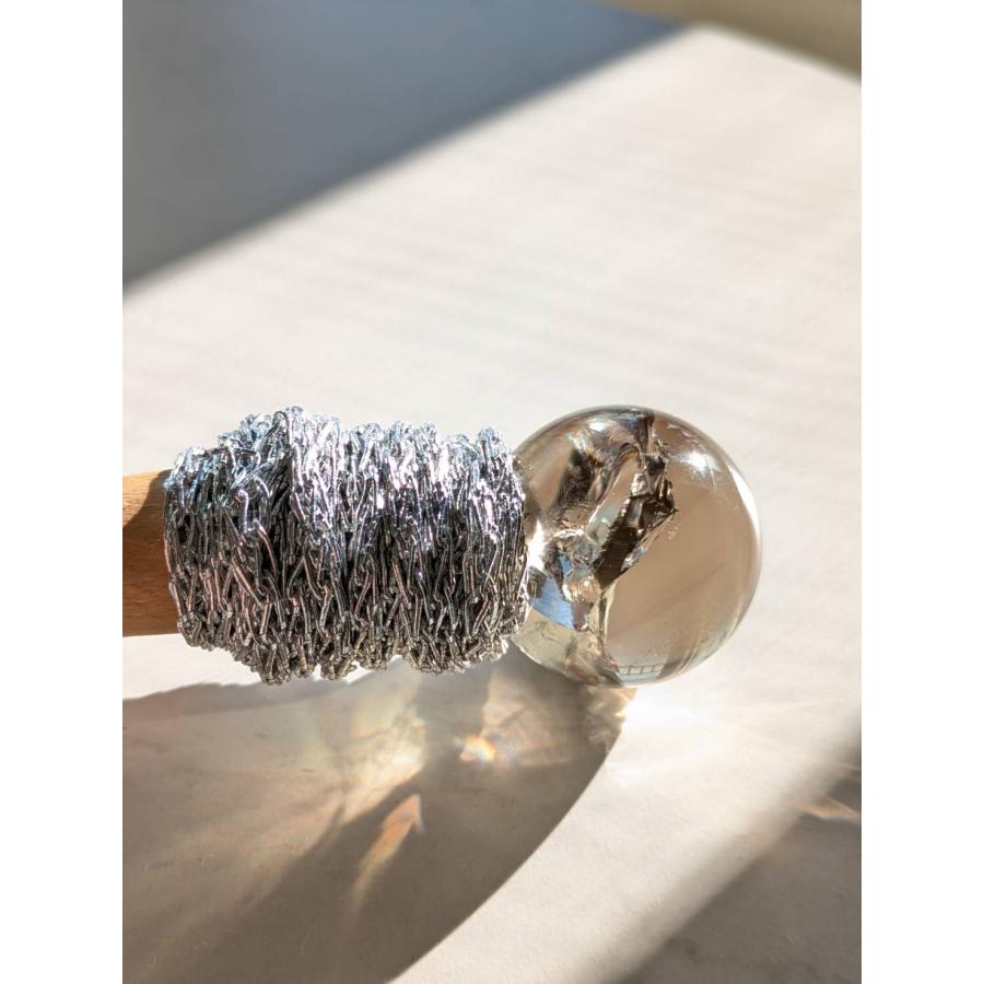 水晶とスモーキークォーツのワンド　ヒーリング　クリスタル　ワンド　W10 |  | 10