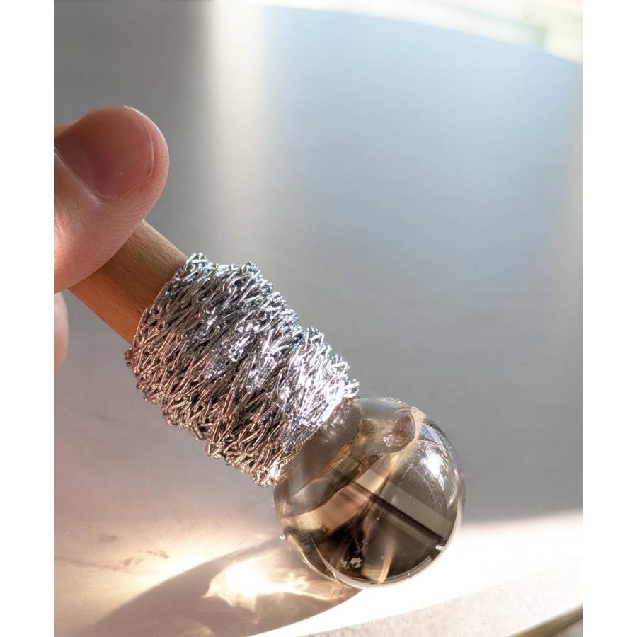 水晶とスモーキークォーツのワンド　ヒーリング　クリスタル　ワンド　W10 |  | 03