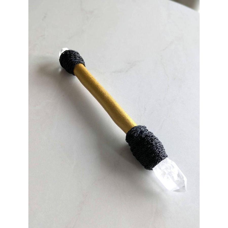 クリスタルワンド　レムリアン水晶　ヒーリング　潜在意識  マインドフルネス w-009 |  | 02