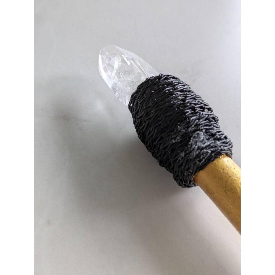 クリスタルワンド　レムリアン水晶　ヒーリング　潜在意識  マインドフルネス w-009 |  | 03