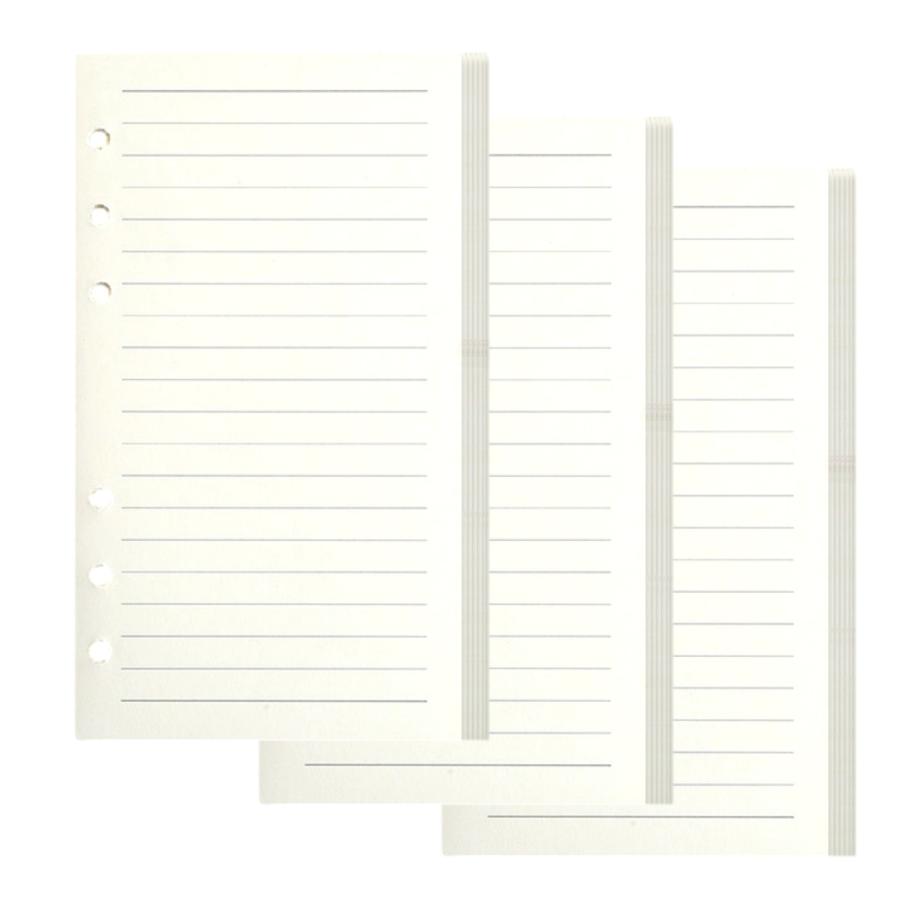 Copeflap 手帳リフィル 手帳用紙 6穴 240枚 システム手帳リフィル 横罫