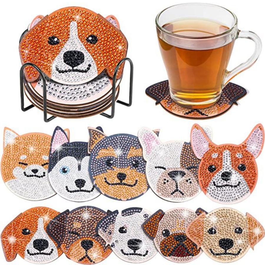 ダイヤモンドアートクラブ Cat Sandwich Party ラウンドビーズ