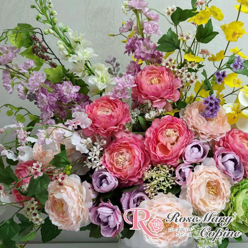高級造花 造花 ギフト アーティフィシャルフラワー アーティシャルフラワー お祝い 新築祝い 開院祝い 開店祝い プレゼント オーダー ...