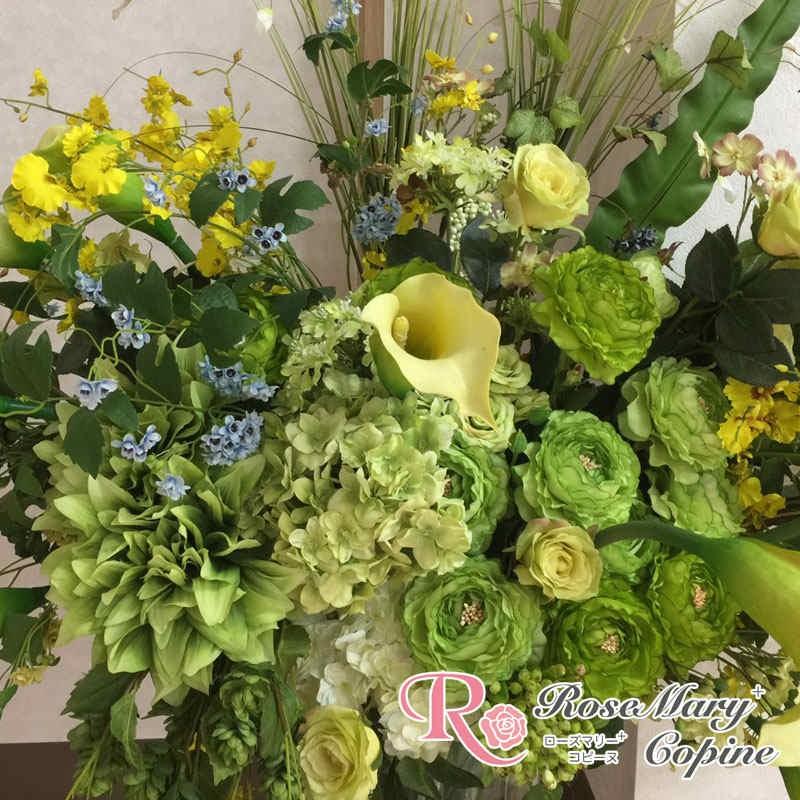 【訳あり・新品】 高級造花　造花　ギフト　アーティフィシャルフラワー　アーティシャルフラワー　お祝い　新築祝い　開院祝い　開店祝い　プレゼント　オーダー 【WSO1066109609】(37400円)