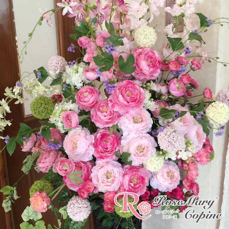 高級造花　造花　ギフト　アーティフィシャルフラワー　アーティシャルフラワー　お祝い　新築祝い　開院祝い　開店祝い　プレゼント　オーダー 花束、アレンジメント