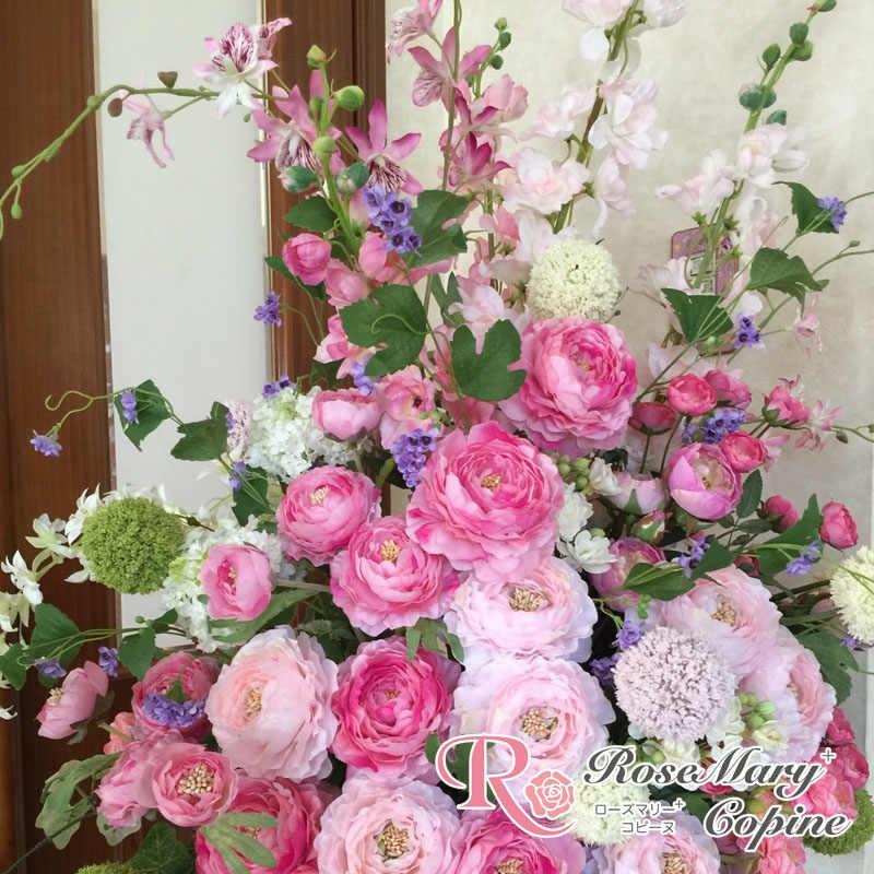 高級造花　造花　ギフト　アーティフィシャルフラワー　アーティシャルフラワー　お祝い　新築祝い　開院祝い　開店祝い　プレゼント　オーダー 花束、アレンジメント