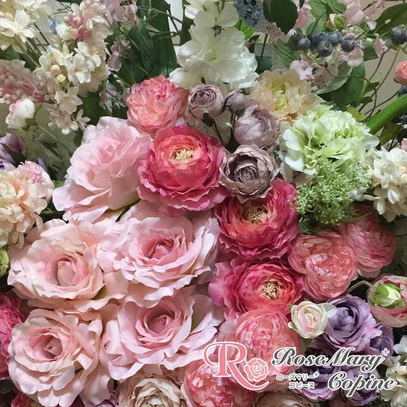 【超美品】 高級造花　造花　ギフト　アーティフィシャルフラワー　アーティシャルフラワー　お祝い　新築祝い　開院祝い　開店祝い　プレゼント　オーダー 【UOI3192624754】(112000円)