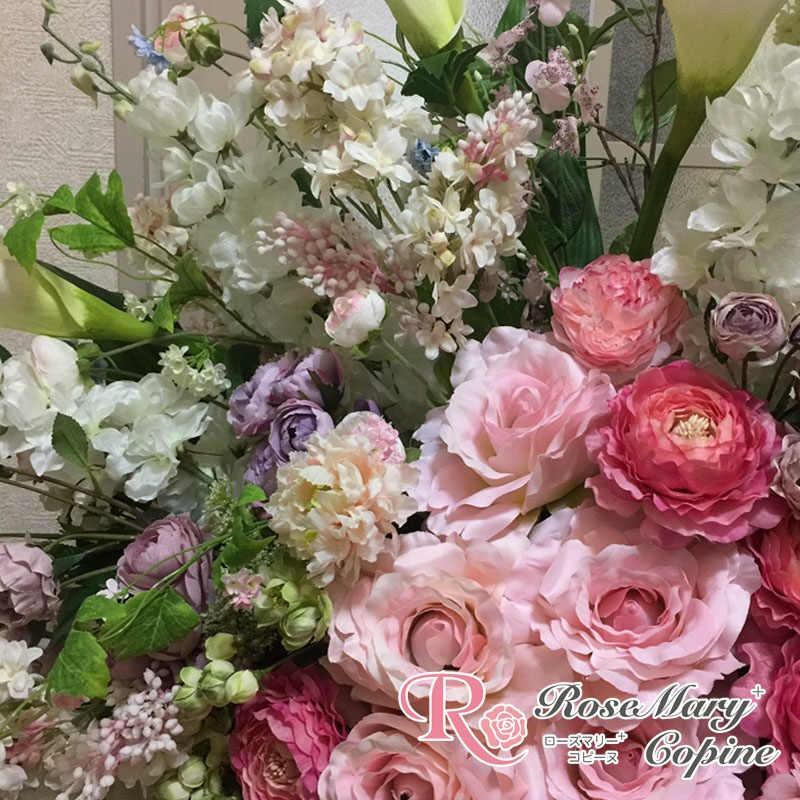 【超美品】 高級造花　造花　ギフト　アーティフィシャルフラワー　アーティシャルフラワー　お祝い　新築祝い　開院祝い　開店祝い　プレゼント　オーダー 【UOI3192624754】(112000円)