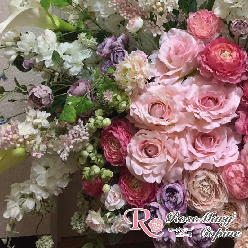 【超美品】 高級造花　造花　ギフト　アーティフィシャルフラワー　アーティシャルフラワー　お祝い　新築祝い　開院祝い　開店祝い　プレゼント　オーダー 【UOI3192624754】(112000円)