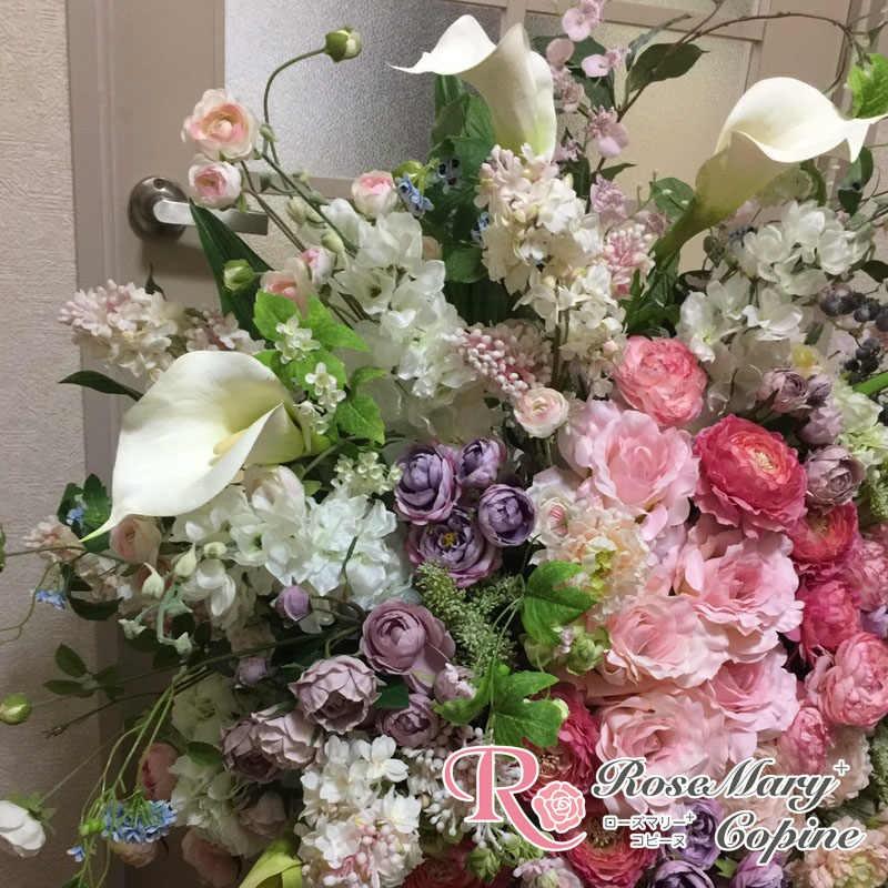 【超美品】 高級造花　造花　ギフト　アーティフィシャルフラワー　アーティシャルフラワー　お祝い　新築祝い　開院祝い　開店祝い　プレゼント　オーダー 【UOI3192624754】(112000円)