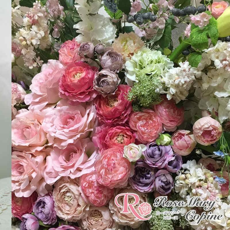 【超美品】 高級造花　造花　ギフト　アーティフィシャルフラワー　アーティシャルフラワー　お祝い　新築祝い　開院祝い　開店祝い　プレゼント　オーダー 【UOI3192624754】(112000円)