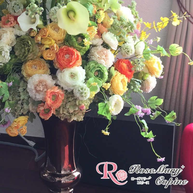 高級造花　造花　ギフト　アーティフィシャルフラワー　アーティシャルフラワー　お祝い　新築祝い　開院祝い　開店祝い　プレゼント　オーダー 花束、アレンジメント