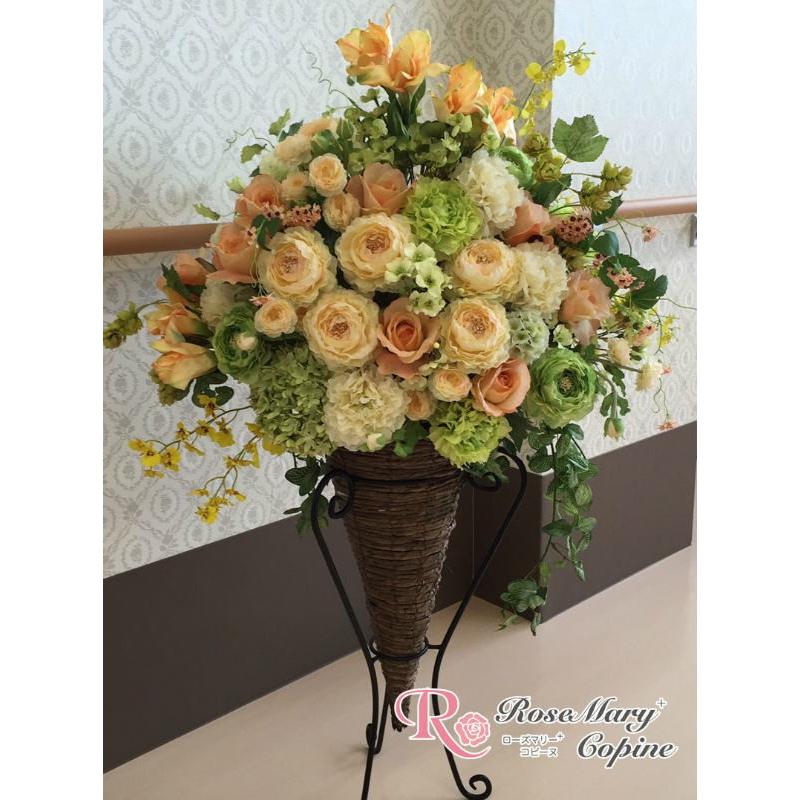 高級造花　造花　ギフト　アーティフィシャルフラワー　アーティシャルフラワー　お祝い　新築祝い　開院祝い　開店祝い　プレゼント　オーダー(34320円)