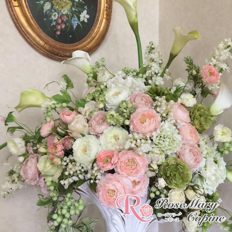 海外品 高級造花　造花　ギフト　アーティフィシャルフラワー　アーティシャルフラワー　お祝い　新築祝い　開院祝い　開店祝い　プレゼント　オーダー 【RIZ1003395490】(35200円)