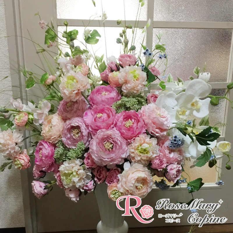 【新品 未使用 日本製】 高級造花　造花　ギフト　アーティフィシャルフラワー　アーティシャルフラワー　お祝い　新築祝い　開院祝い　開店祝い　プレゼント　オーダー 【QGW6898341545】(24200円)